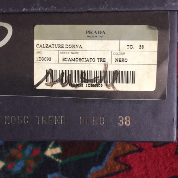 Prada suede leather black kitten heels! - Picture 11 of 13